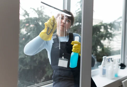 Nettoyage de vitres intérieures et extérieures à Ternand